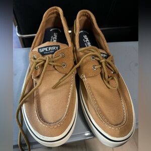 Sperry Tan Boat Shoes